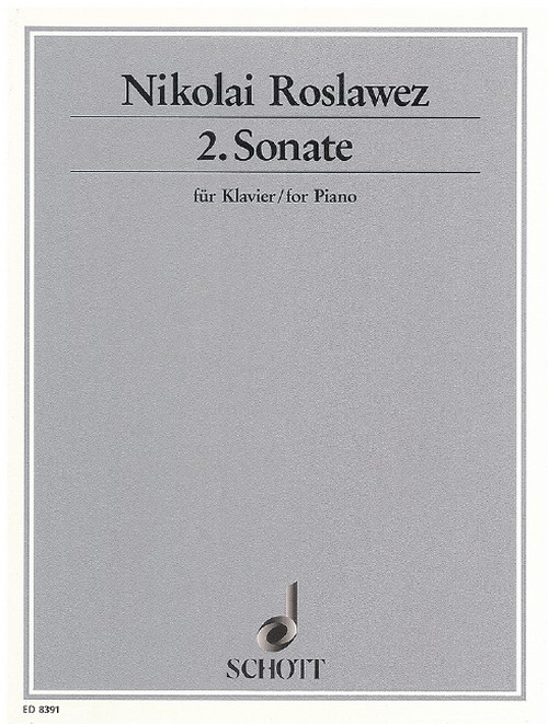 2. Sonata, Erstausgabe, piano