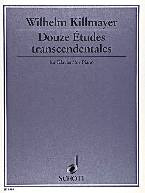Douze Études transcendentales, piano