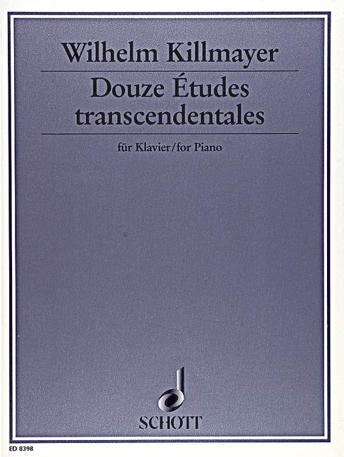 Douze Études transcendentales, piano. 9790001112116