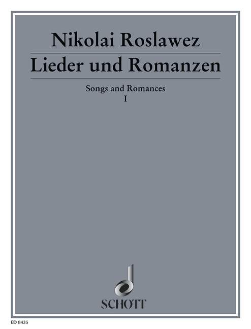 Lieder und Romanzen Band 1, Erstausgabe, voice and piano. 9790001112437