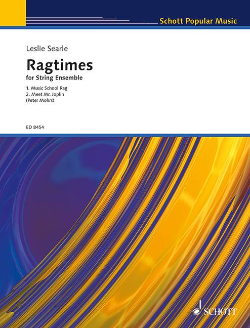 Ragtimes for String Ensemble, score and parts. 9790001112604