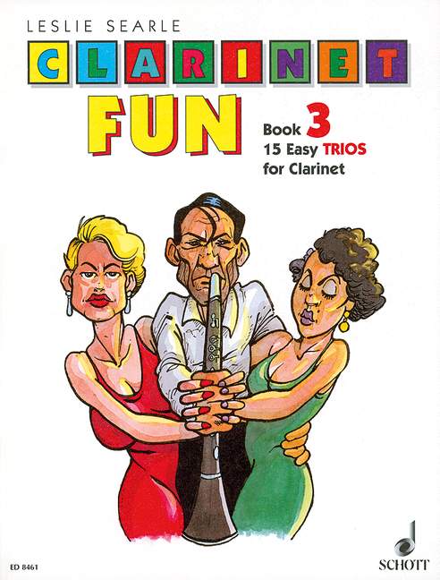 Clarinet Fun Vol. 3, 15 Easy Trios, performance score. 9790001112703