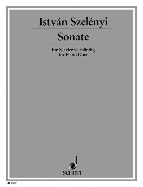 Sonata, piano (4 hands)