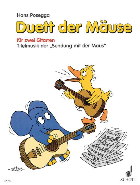 Duett der Mäuse, Titelmusik der Sendung mit der Maus, 2 guitar