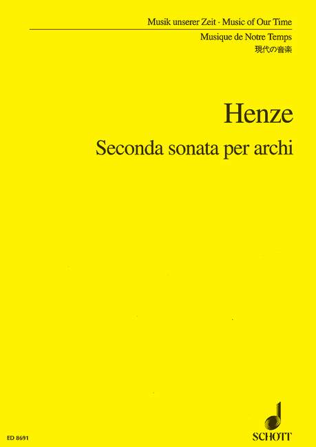 Seconda sonata per archi, string orchestra, study score. 9790001121422