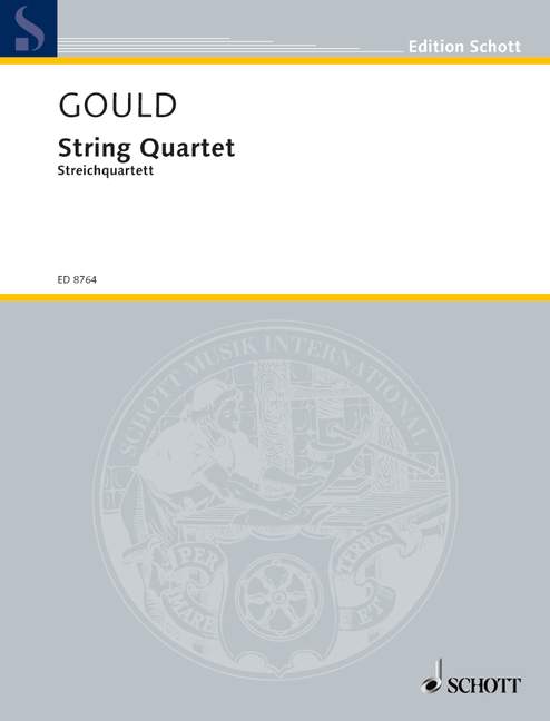 String Quartet, score and parts. 9790001121712