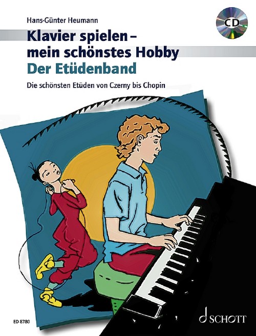 Der Etüdenband, Die schönsten Etüden von Czerny bis Chopin, piano, edition with CD