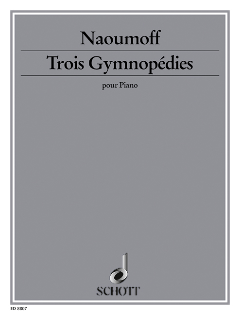 Three Gymnopédies, piano