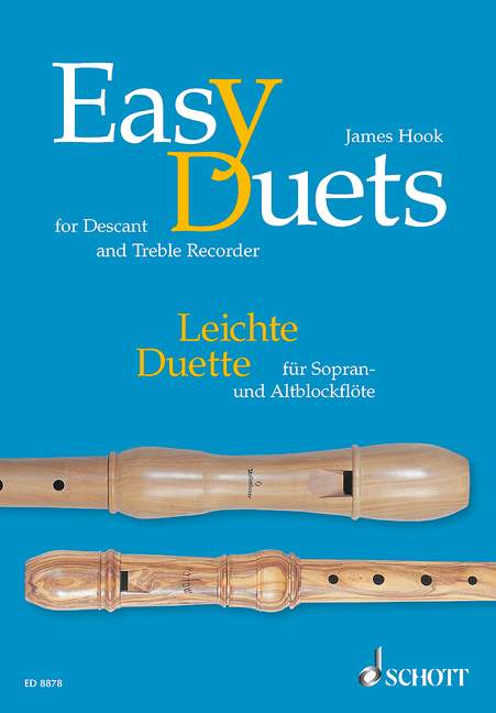 Easy Duets, soprano- and treble recorder, performance score