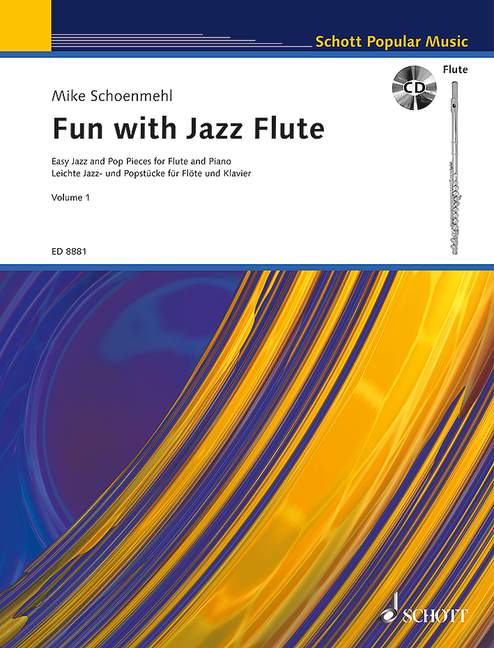 Fun with Jazz Flute. Band 1. Easy Jazz and Pop Pieces, flute and piano, edition with CD. 9783795753818