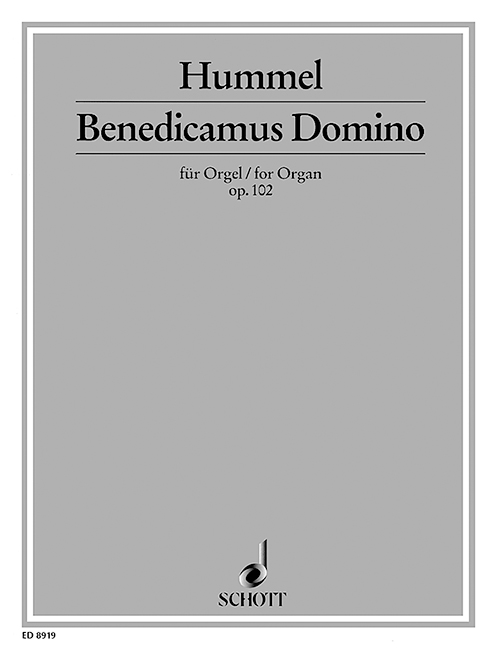 Benedicamus Domino op. 102, organ. 9790001124386