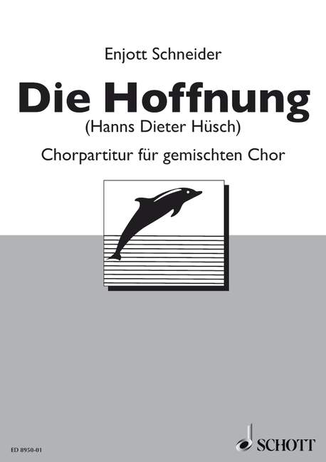 Die Hoffnung, Auftragswerk des 93. Deutschen Katholikentags e.V., Mainz, mixed choir a cappella, choral score. 9790001125130