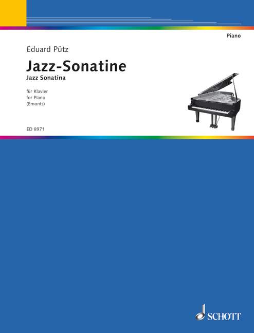 Jazz Sonatina, piano. 9790001125598 Jazz Sonatina, piano. 9790001125598