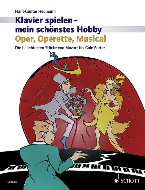 Opera, Operetta, Musical, A piece of Mozart by Cole Porter, piano