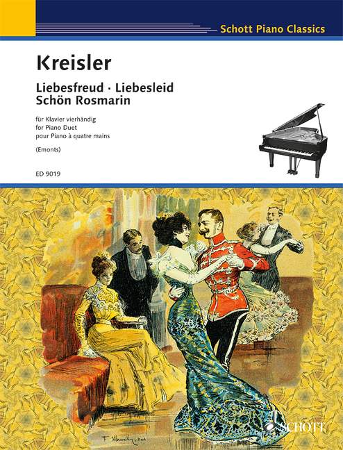 Liebesfreud / Liebesleid / Schön Rosmarin, Alt-Wiener Tanzweisen, Piano (4 hands). 9783795752835