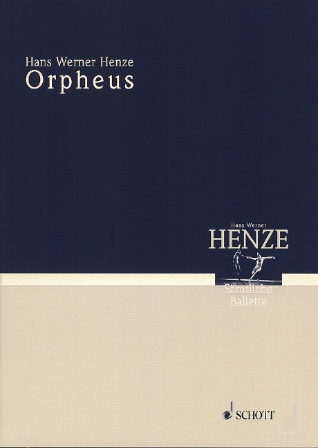 Orpheus, A story in 2 acts and 6 scenes by Edward Bond, study score. 9790001125697