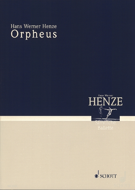 Orpheus, A story in 2 acts and 6 scenes by Edward Bond, study score