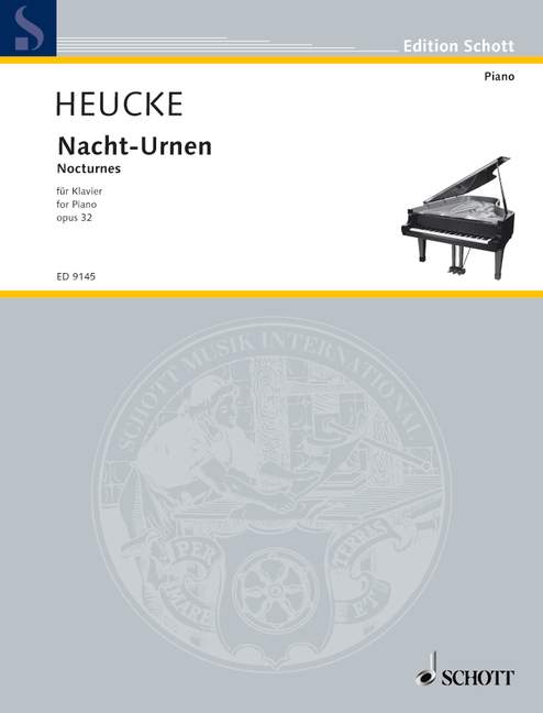 Nacht-Urnen op. 32, Nocturnes, piano. 9790001126533