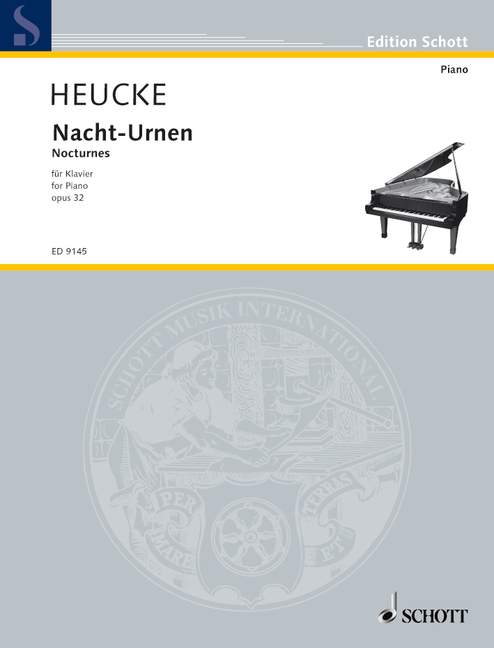 Nacht-Urnen op. 32, Nocturnes, piano. 9790001126533 Nacht-Urnen op. 32, Nocturnes, piano. 9790001126533