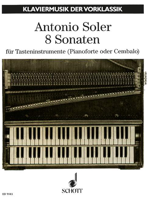 8 Sonatas, Tasten-instrument (Pianoforte or harpsichord)