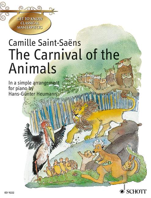 The Carnival of the Animals, A great zoological fantasy. In a simple arrangement, piano