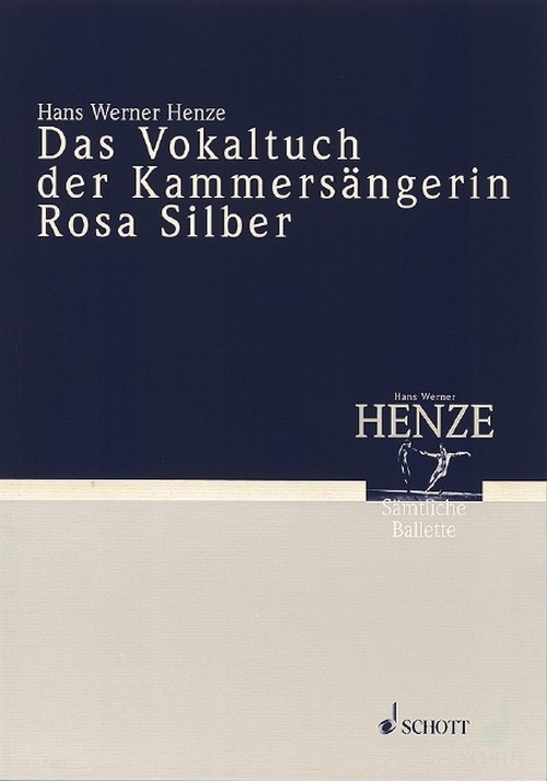 Das Vokaltuch der Kammersängerin Rosa Silber, Exercise with Stravinsky about a picture of Paul Klee. Choreographic poem, orchestra, study score