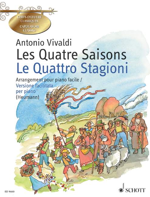 The Four Seasons op. 8/1-4, Concertos, piano