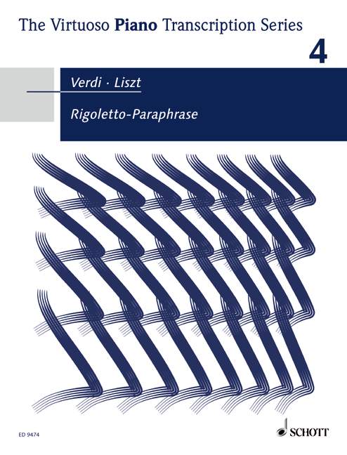 Rigoletto, Concert-Paraphrase about the quartet by Franz Liszt, piano