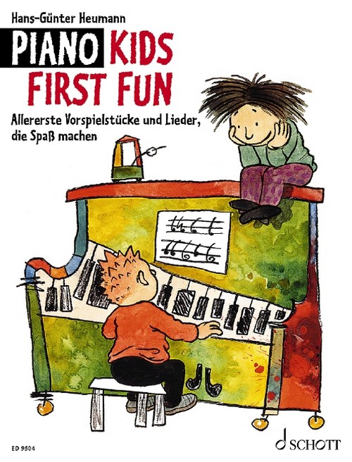 Piano Kids First Fun, First prelude and song, making fun