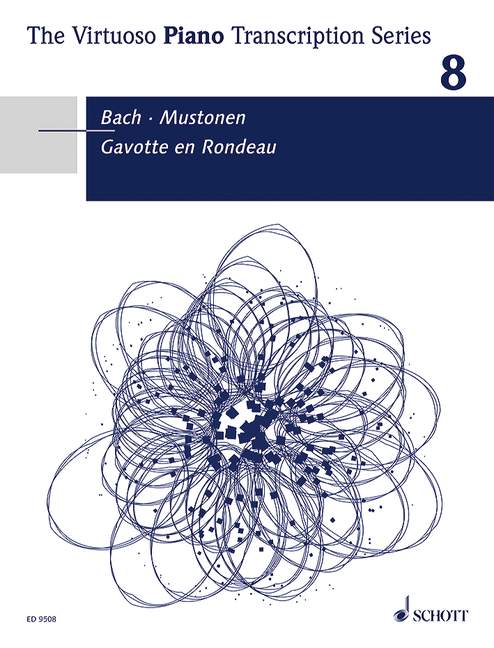 Gavotte en Rondeau, Paraphrase of the 3 movements from the Partita in E Major for Violin solo, piano