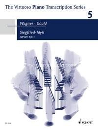 Siegfried-Idyll WWV 103, in a piano transcription by Glenn Gould. 9790001133708