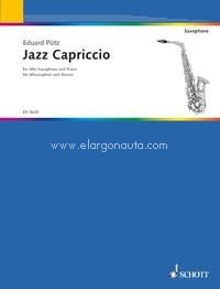 Jazz Capriccio, alto saxophone and piano. 9790001134668