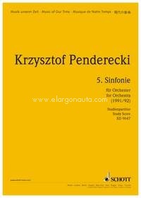 5. Sinfonie, für Orchester, study score. 9790001135450 5. Sinfonie, für Orchester, study score. 9790001135450