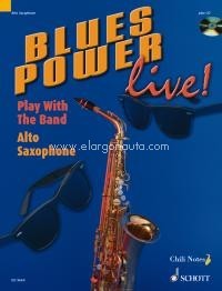 Blues Power live!, Play With The Band, alto saxophone, edition with CD