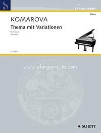 Theme with Variations, piano