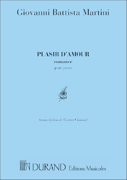 Plaisir d'amour, romance pour piano