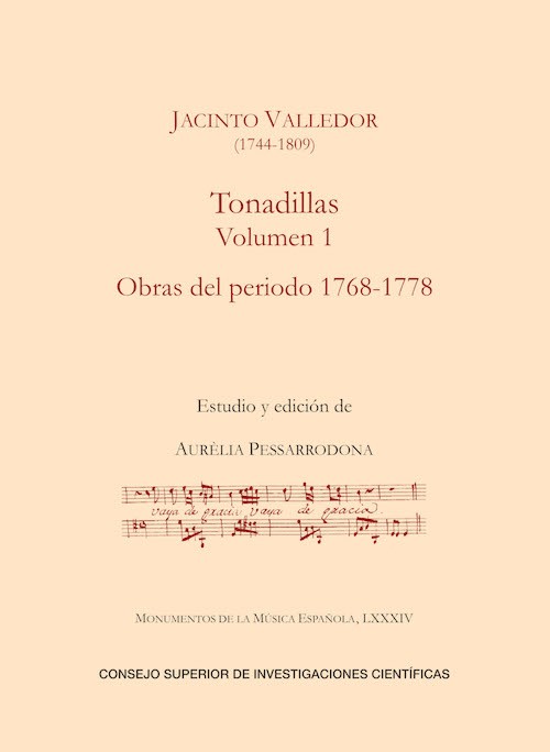 Tonadillas, Vol. 1: Obras del período 1768-1778