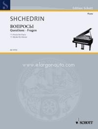 Questions, 11 Pieces for Piano