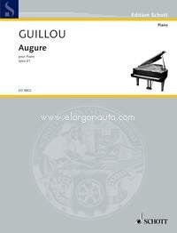 Augure op. 61, op. 61, piano. 9790001137782