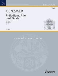 Prelude, Aria and Finale GeWV 413, organ. 9790001137959