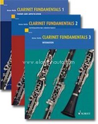 Clarinet Fundamentals, Sound and Articulation (Paket beinhaltet ED 9882, ED 9883. ED 9978), clarinet, package