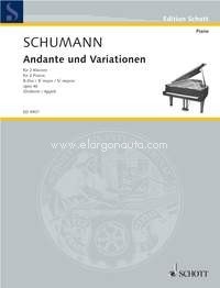 Andante and Variations B flat Major op. 46, Original Version after the Robert Schumann Complete Edition, 2 pianos