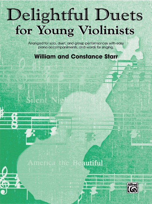 Delightful Duets for Young Violinists, Piano Part