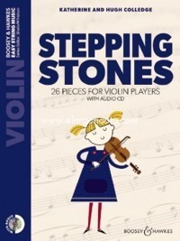 Stepping Stones: 26 Pieces for Violin Players (+CD). 9781784543556