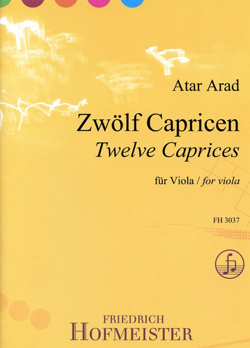 Twelve Caprices for Viola