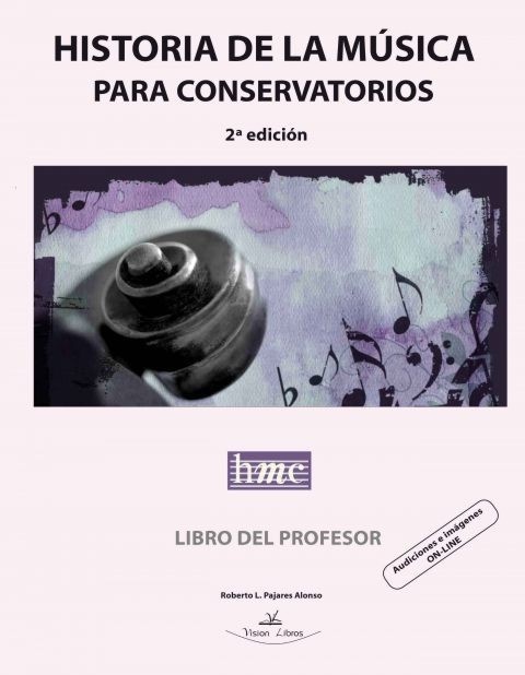 Historia de la música para conservatorios, libro del profesor