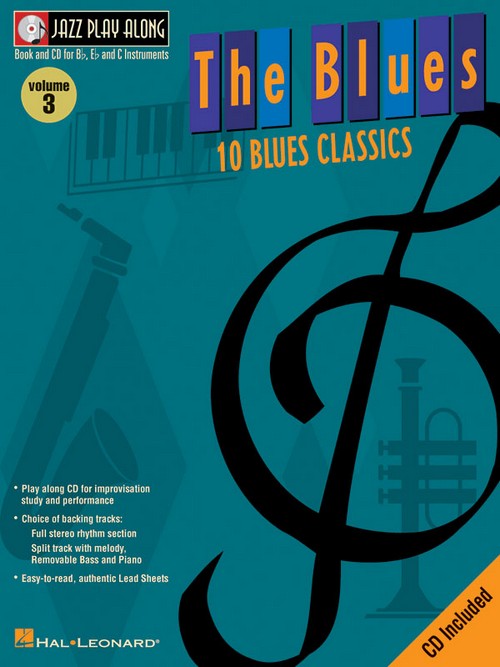 Jazz Play Along, vol. 3: The Blues. 9780634039171