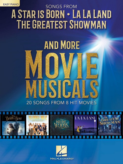 Songs from A Star Is Born, La La Land, The Greatest Showman, and More Movie Musicals (piano, vocal, guitar)