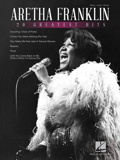 Aretha Franklin: 20 Greatest Hits (piano, vocal, guitar)