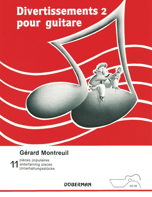 Divertissements pour guitare, vol. 2: 11 pièces populaires